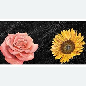 Flower Reproduction Set (Black)